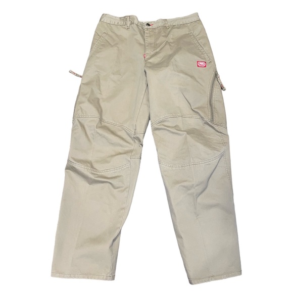 Y2K ECKO UNLTD TACTICAL CARGO PANTS SZ 36X31 BAGGY RAVE...